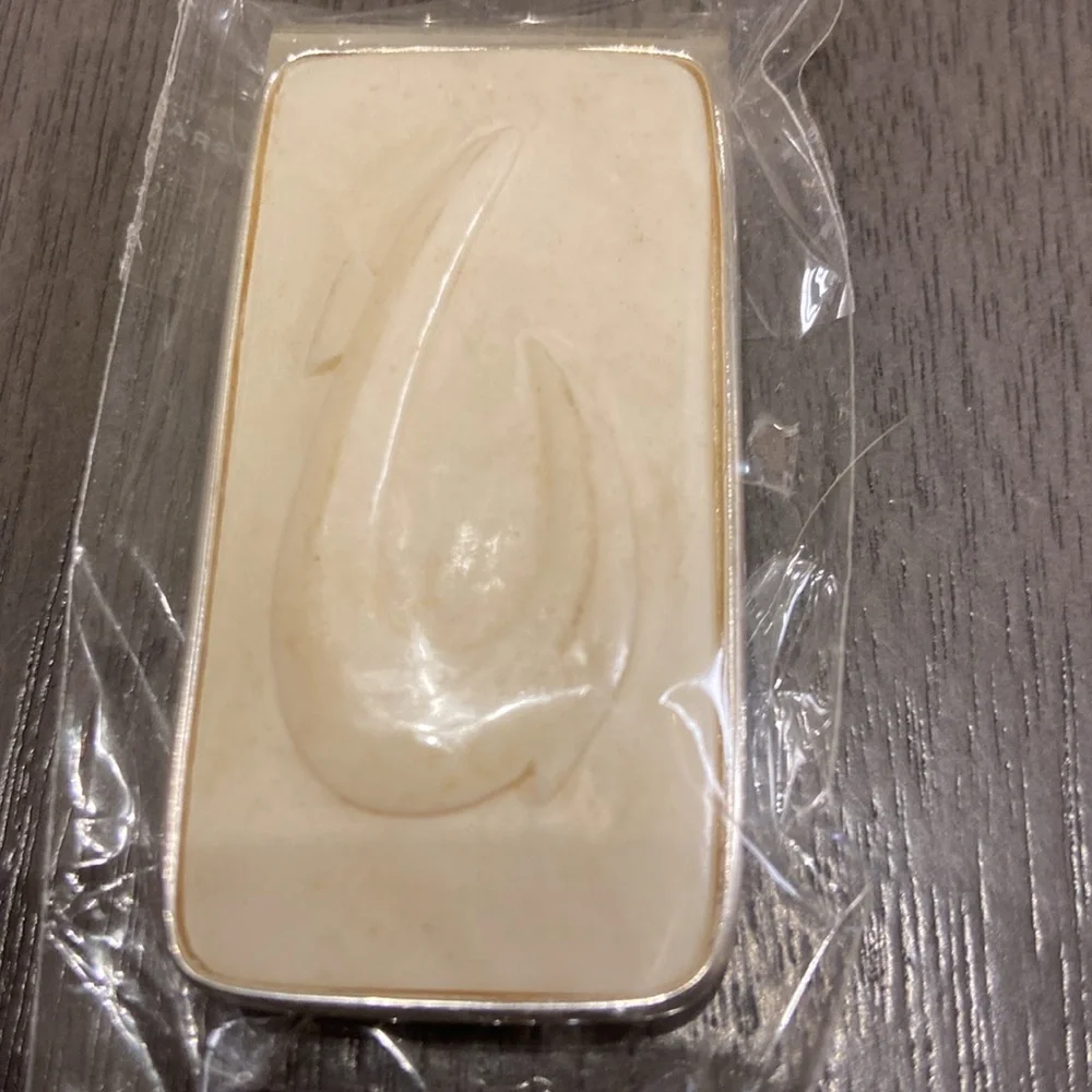 Ivory Fishhook Money Clip